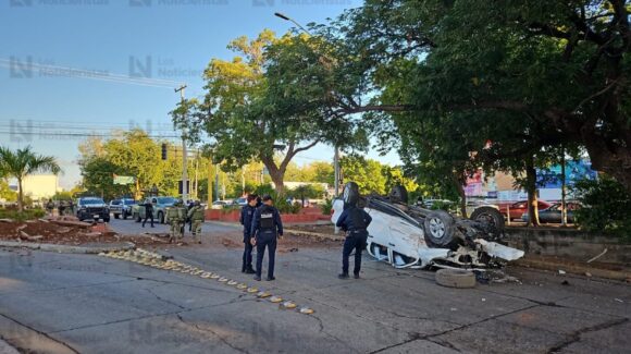 Atacan a balazos a elemento policiaco en Las Quintas de Culiacán, Sinaloa