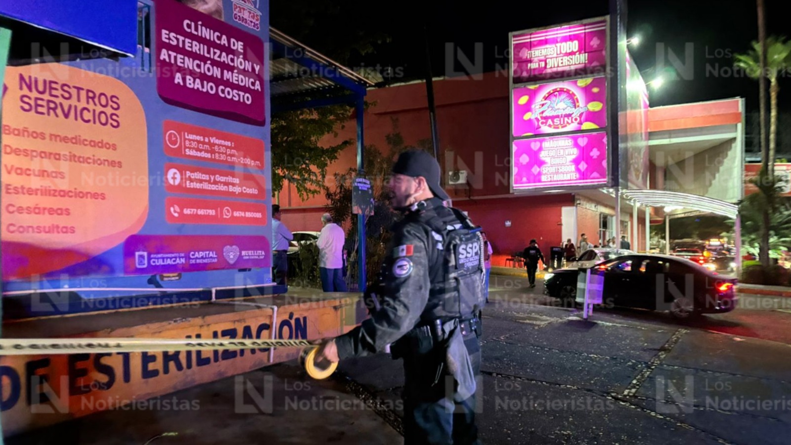 Atacan a balazos el Casino Flamingo en Culiacán, Sinaloa