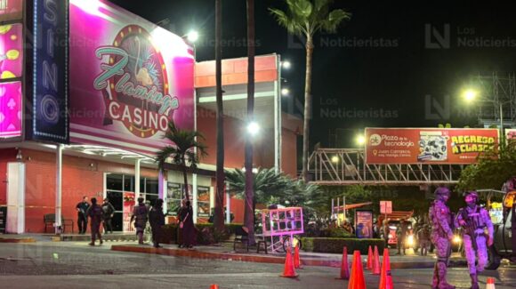 Atacan a balazos el Casino Flamingo en Culiacán, Sinaloa; no hay heridos