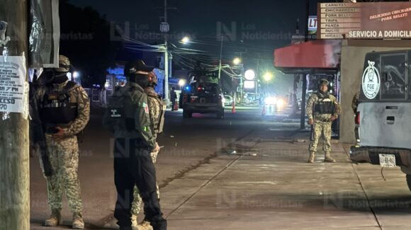 Ataque armado de moto a moto deja un herido en la Díaz Ordaz de Culiacán, Sinaloa