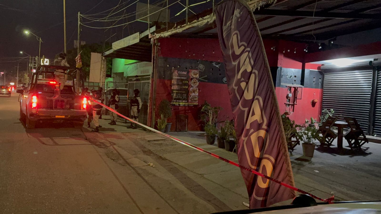 Atacan a balazos restaurante de sushis en Culiacán