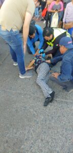 Atropellados en el centro de Los Mochis
