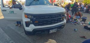Atropellados en el centro de Los Mochis