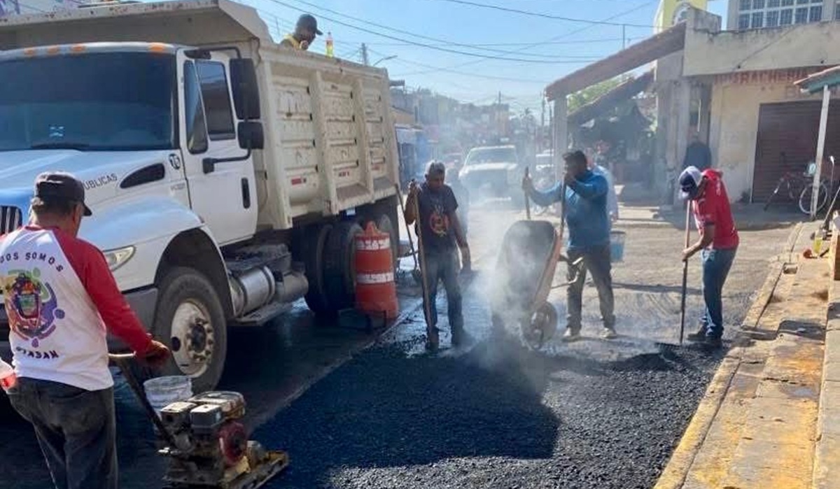 Avanza en Mazatlán el programa de Bacheo Permanente