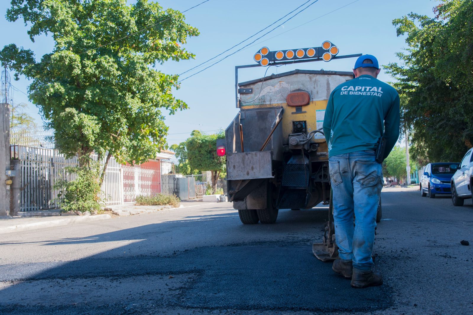 Bacheo de calles