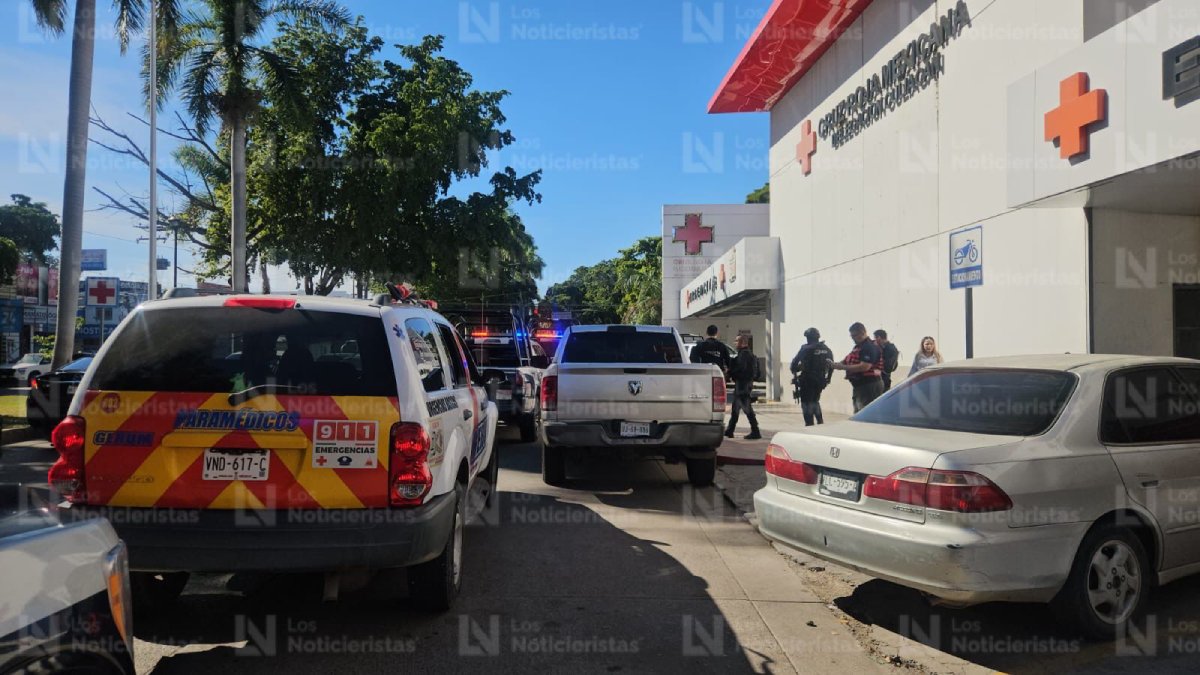 balacera en el centro de culiacan deja a dos heridos cruz roja