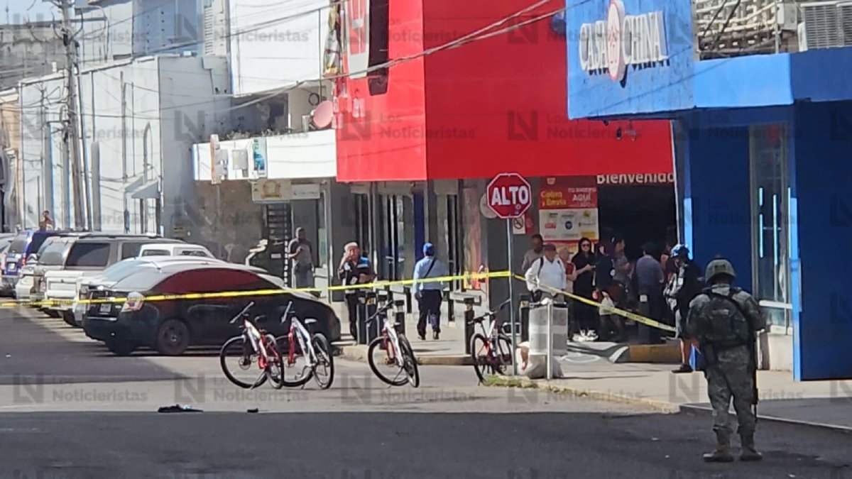 balacera en el centro de culiacan deja a dos heridos lugar
