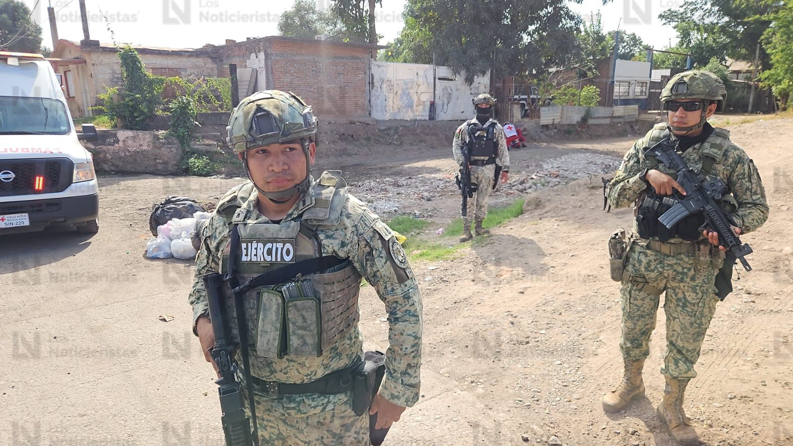 Ataque a balazos en la colonia Pemex de Culiacán