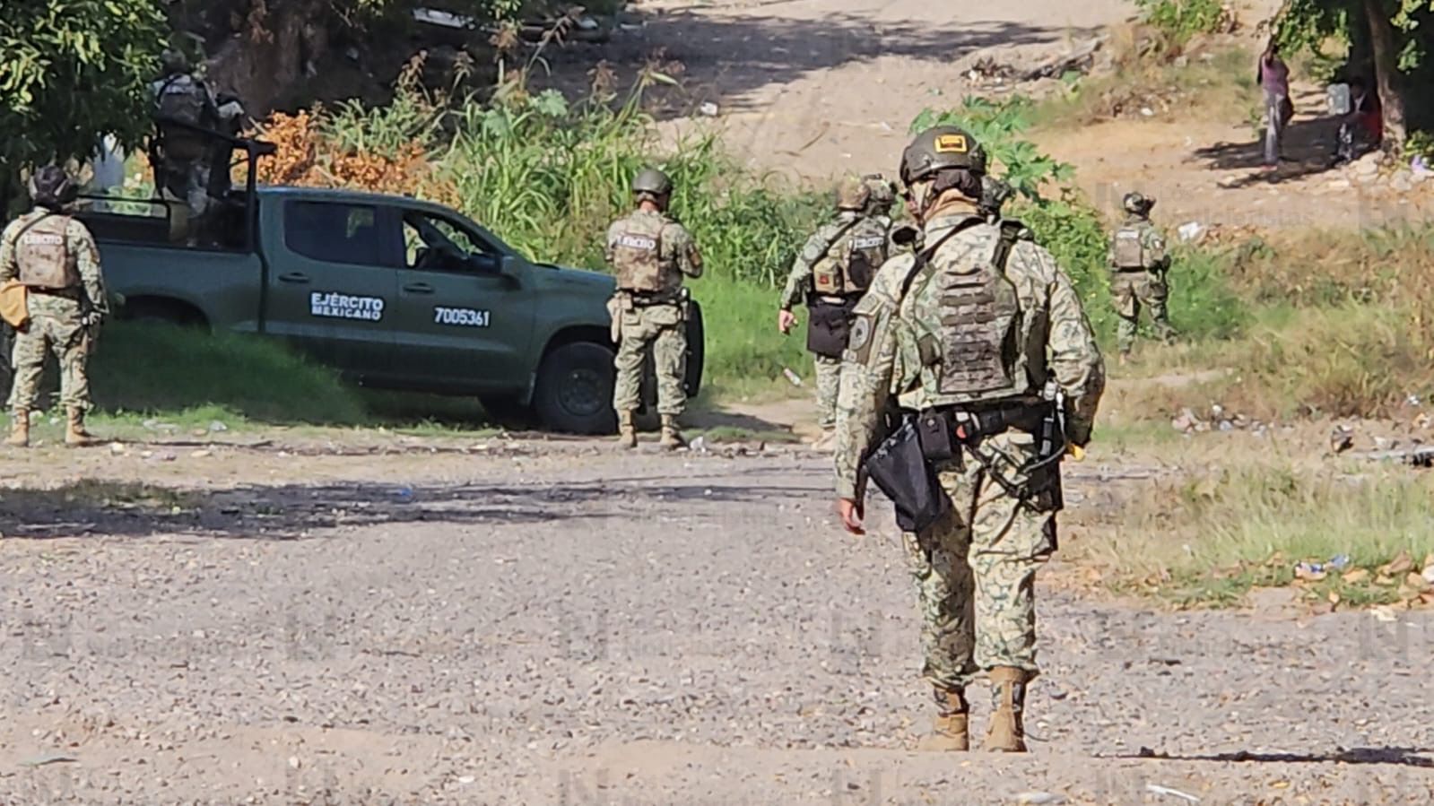 Ataque a balazos en la colonia Pemex de Culiacán