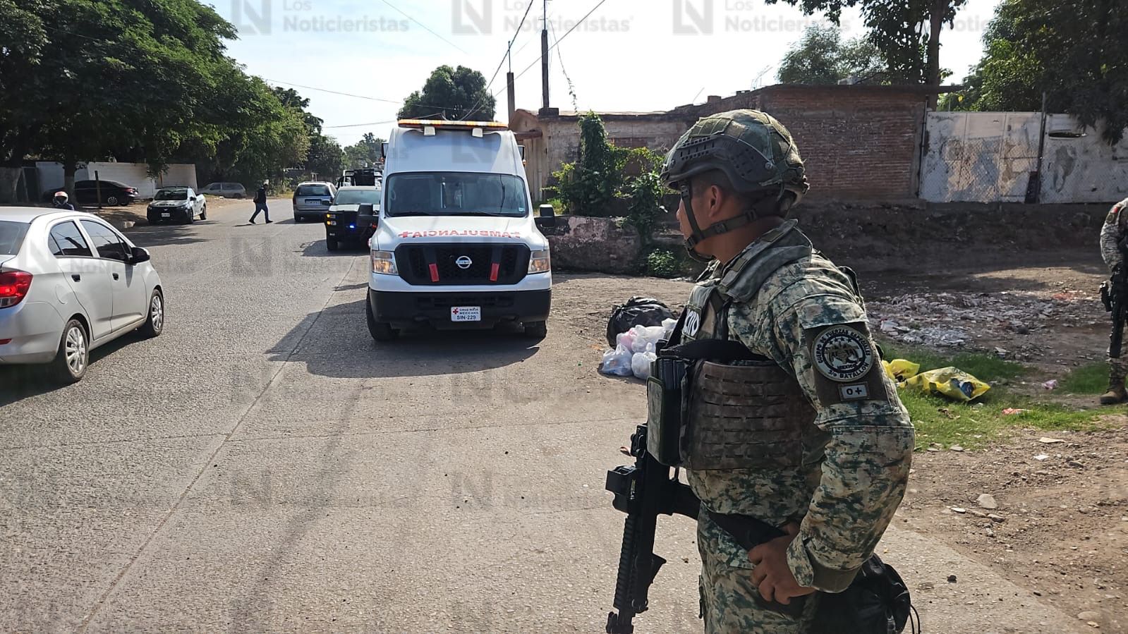 Ataque a balazos en la colonia Pemex de Culiacán