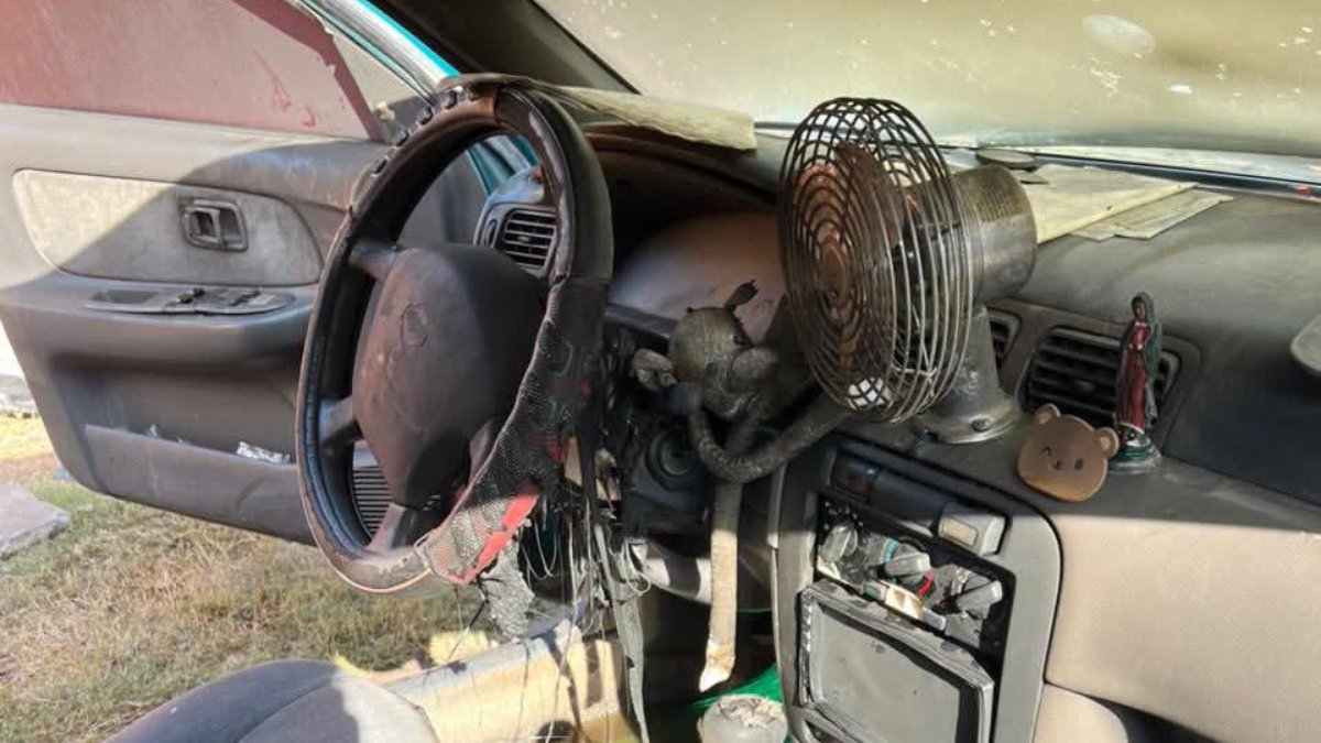 bomberos controla incendio de vehiculo en mazatlan sin