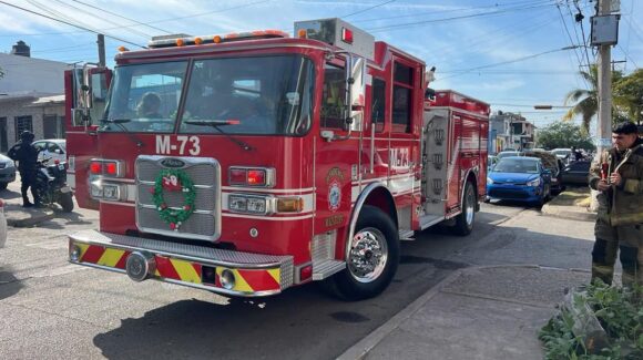 Aumentan emergencias por incendios y fugas de gas durante temporada decembrina en Mazatlán, Sinaloa