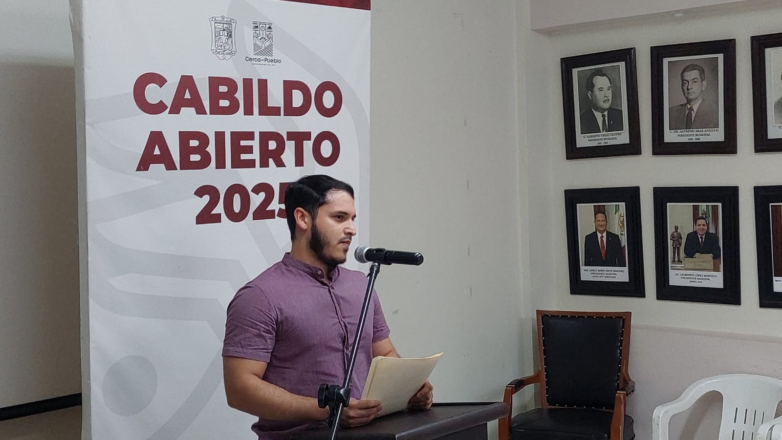 Cabildo Abierto en Salvador Alvarado