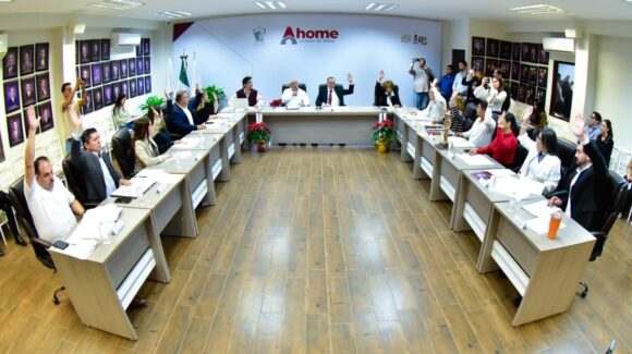 Cabildo de Ahome, Sinaloa, aprueba que el tesorero solicite el pago de las participaciones federales y estatales del 2026