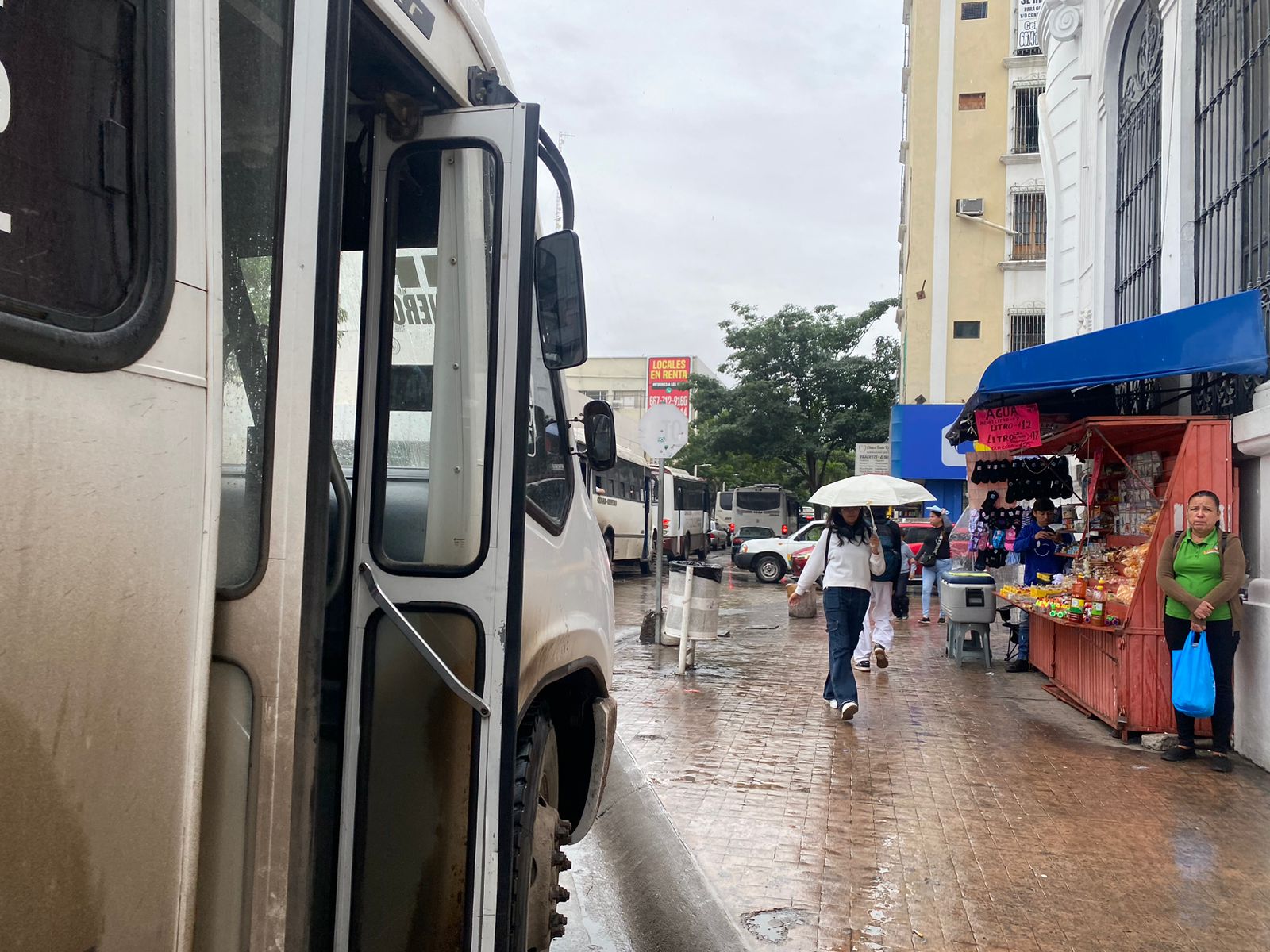 Camión de servicio de transporte público