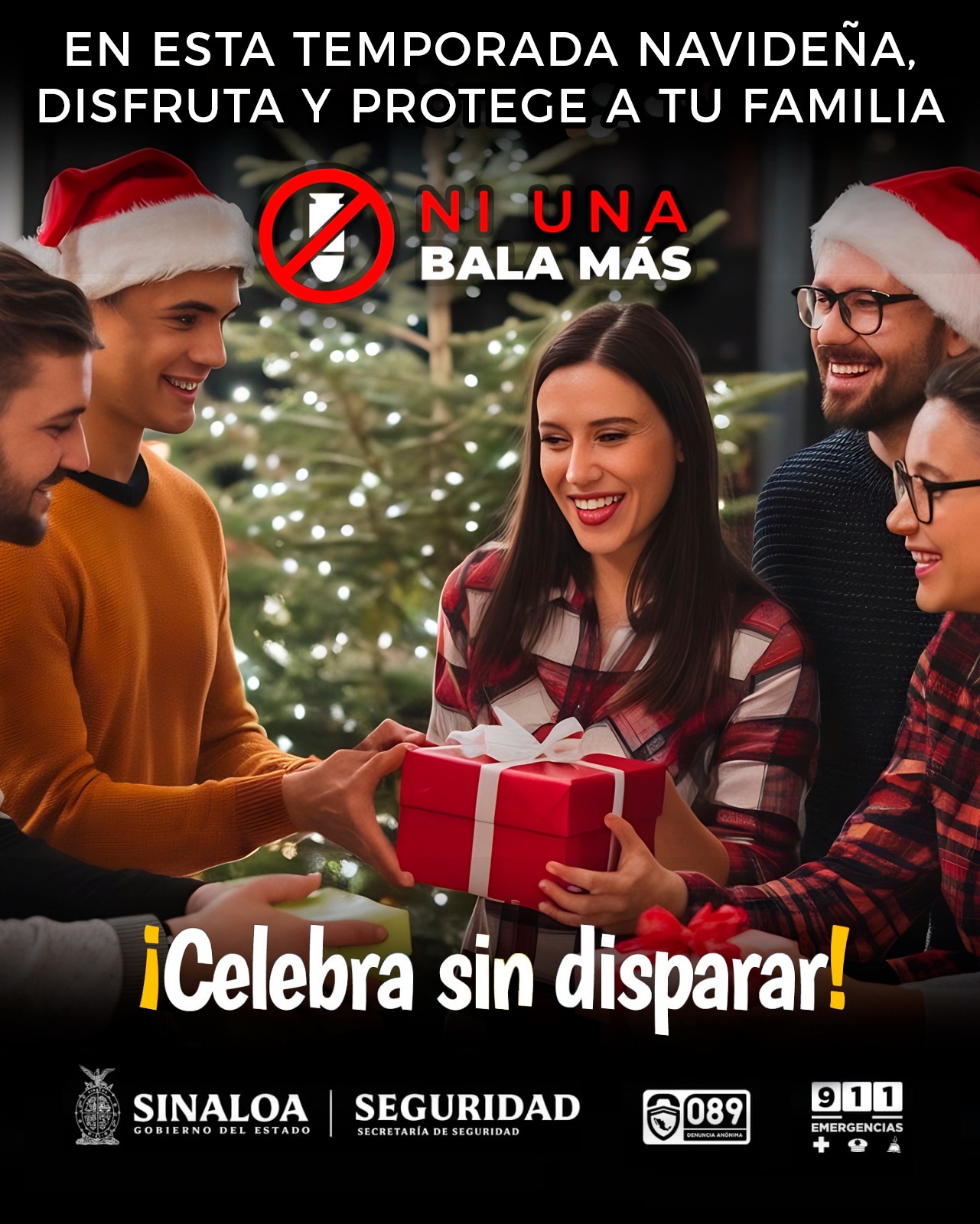 campaña con disparos al aire