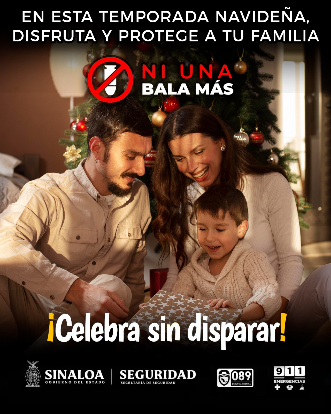 campaña con disparos al aire