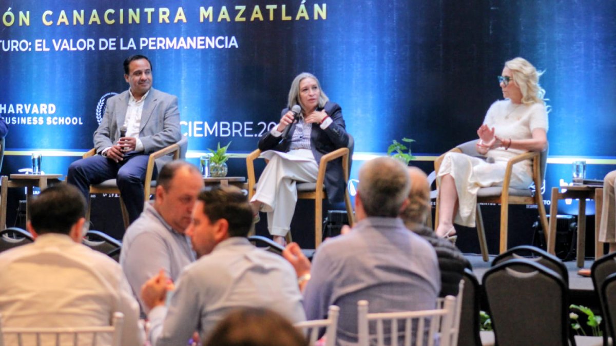 canacintra mazatlan sinaloa reune en panel a tres grupos empresariales