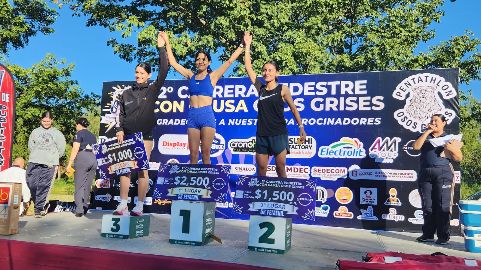Carrera con causa Osos Grises del Pentathlon Sinaloa,