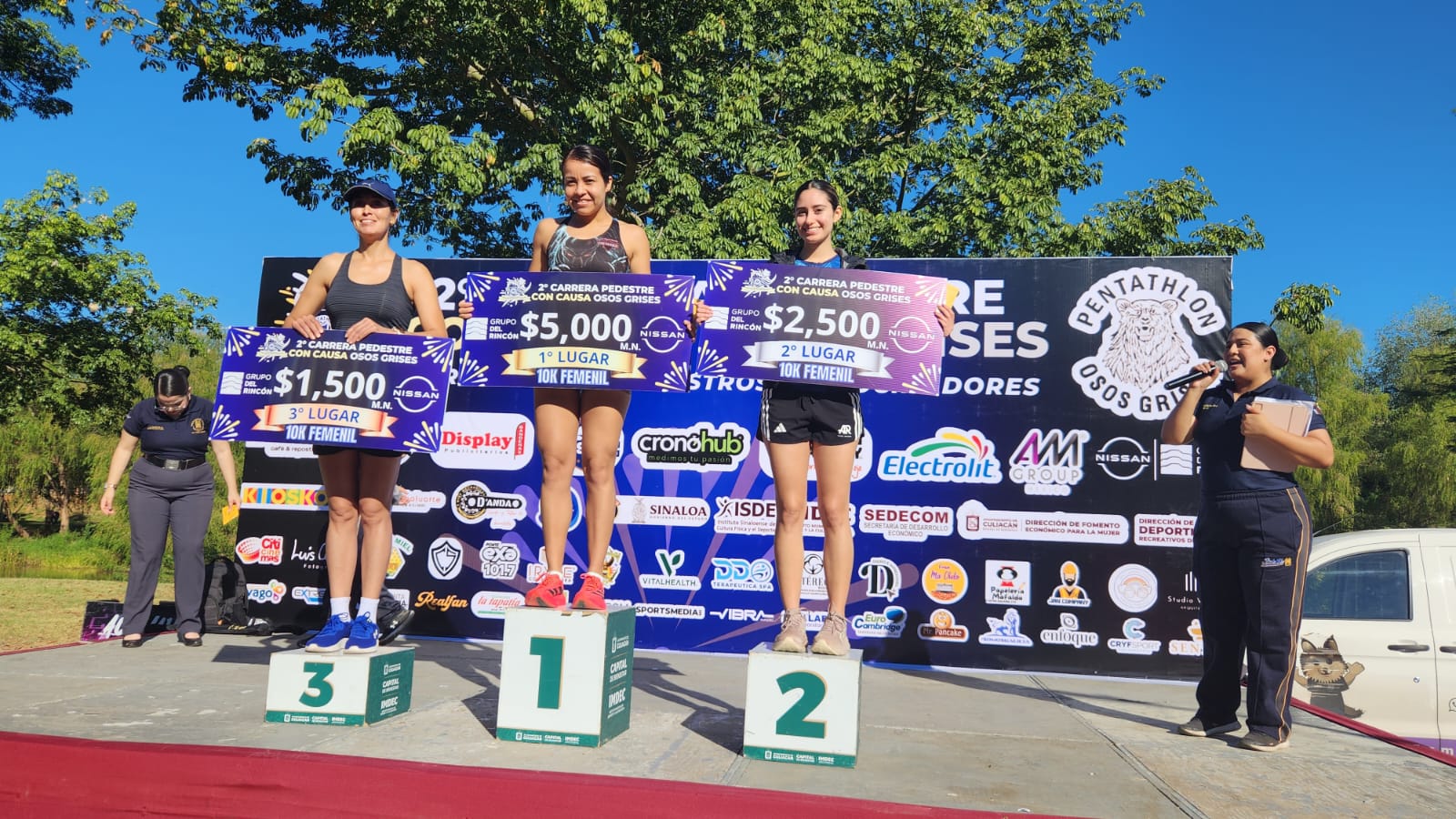 Carrera con causa Osos Grises del Pentathlon Sinaloa,