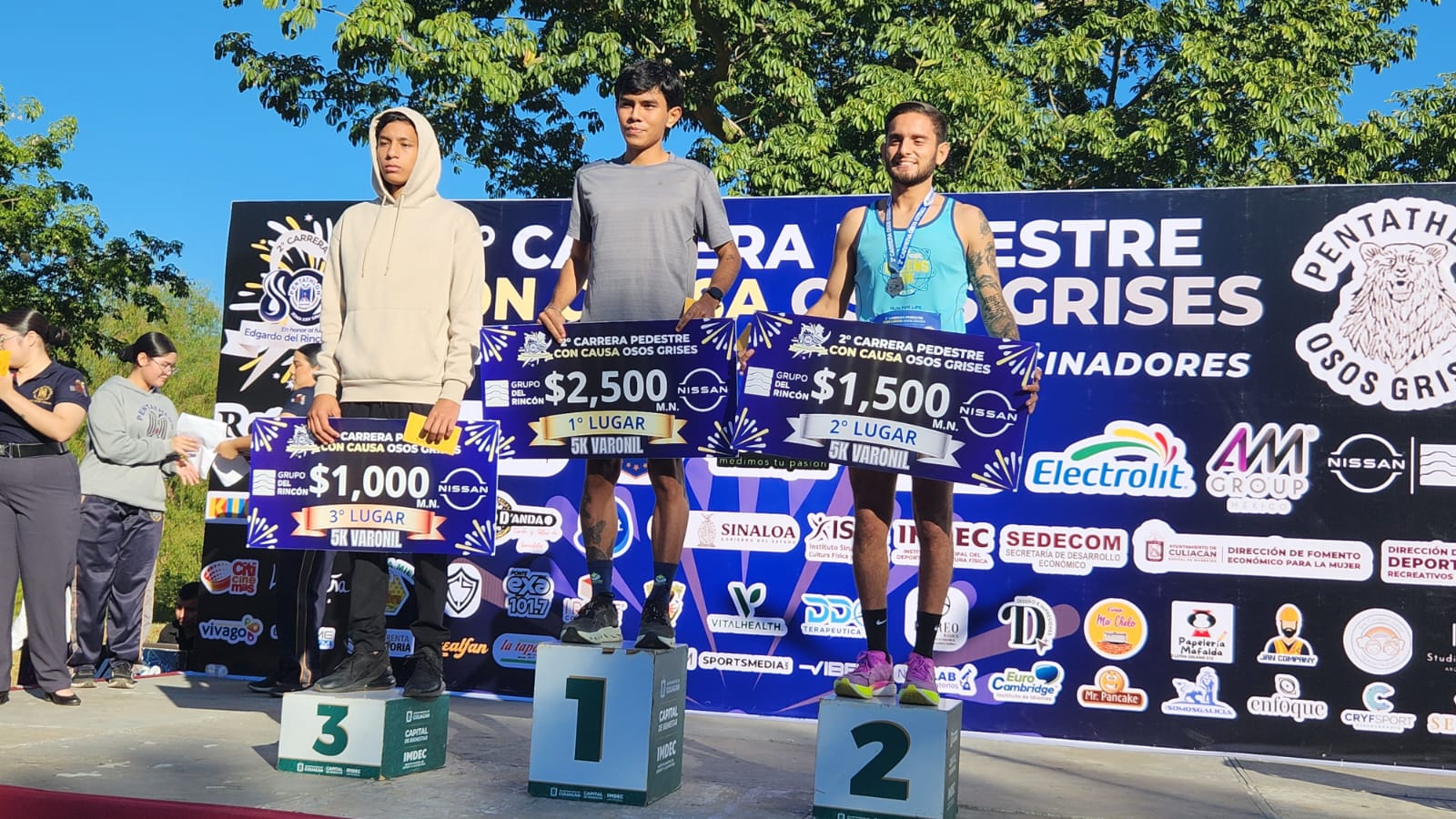 Carrera con causa Osos Grises del Pentathlon Sinaloa,