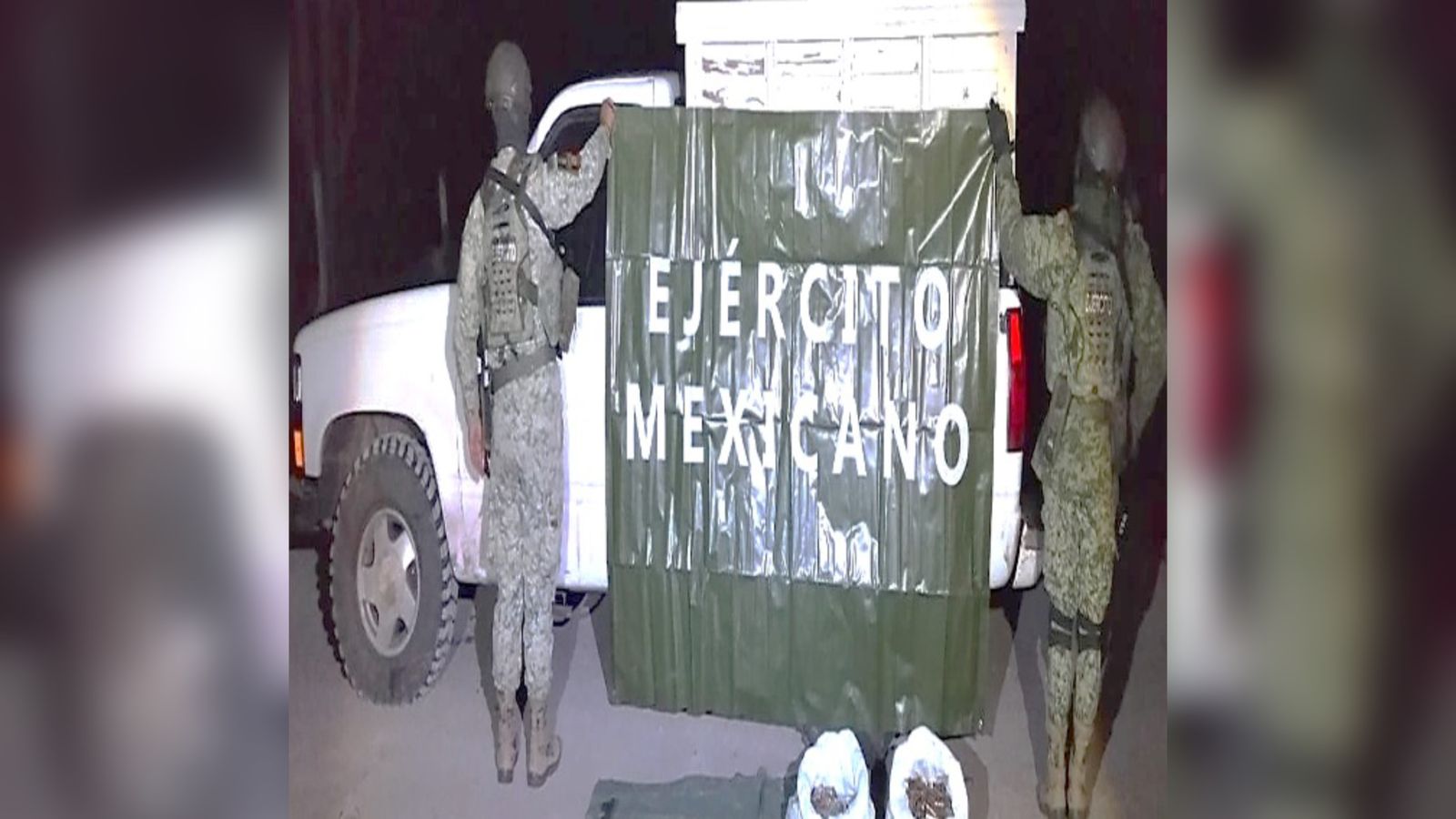 localizan vehiculo con blindaje artesanal y armas en operativo en san ignacio sinaloa