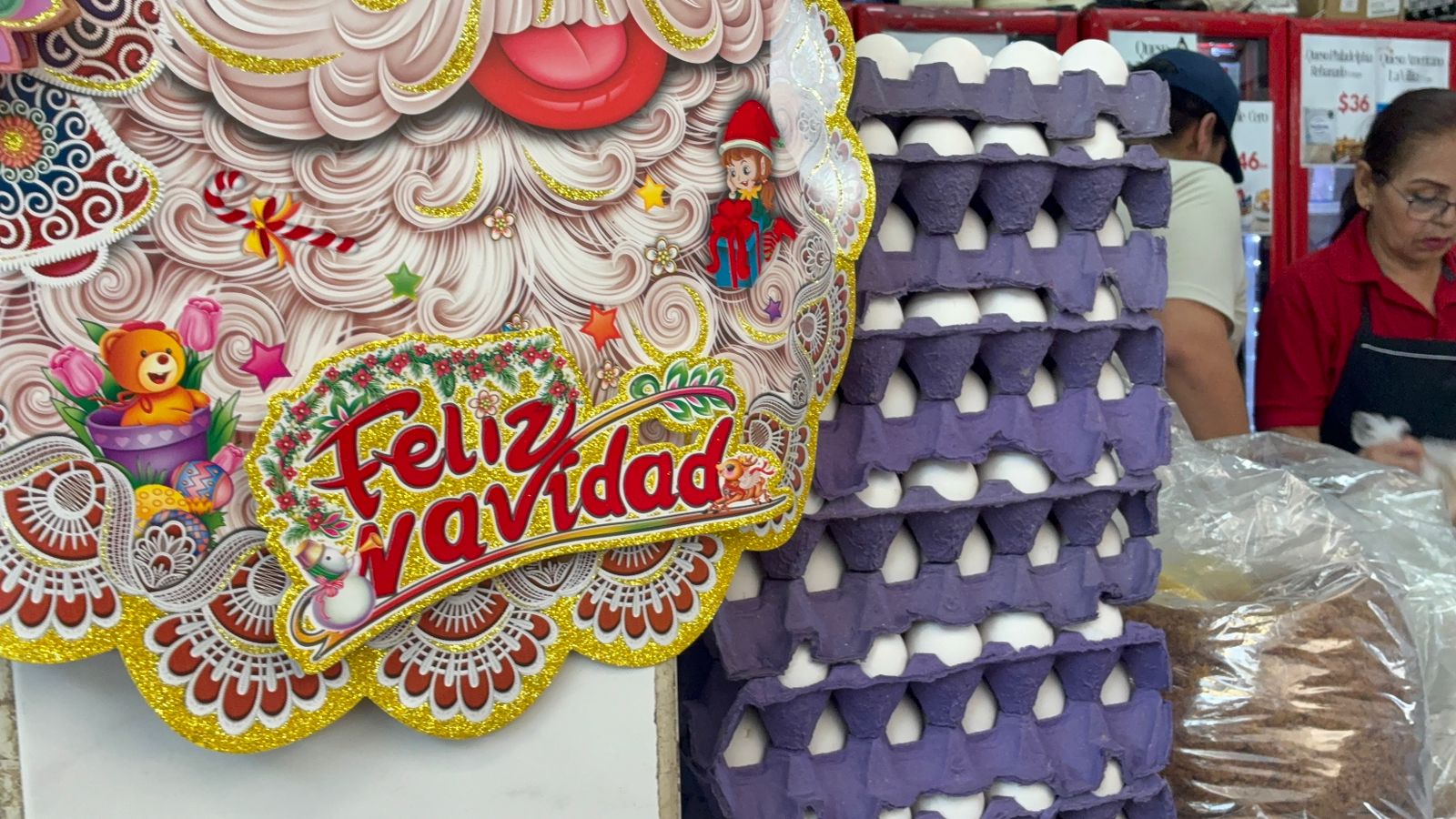 cartera de huevo