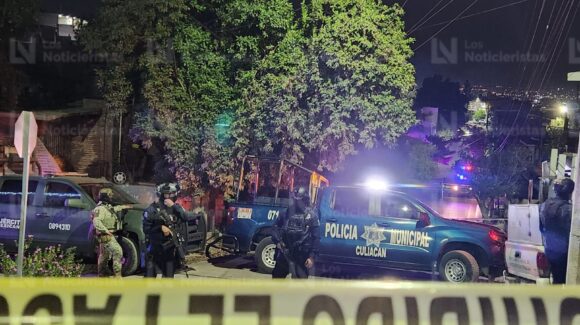 Atacan a balazos por cuarta ocasión una casa de la colonia 5 de Mayo, en Culiacán, Sinaloa; reportan solo daños