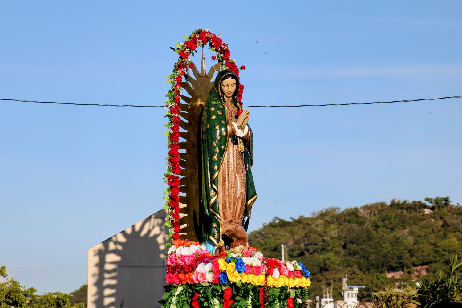 Celebración por el Día de la Virgen en Mazatlán, Sinaloa