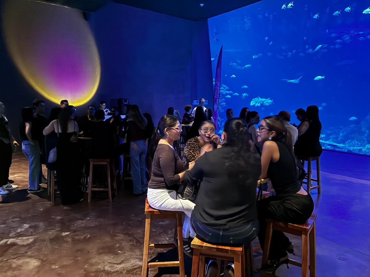 Cena con causa en el Gran Acuario de Mazatlán