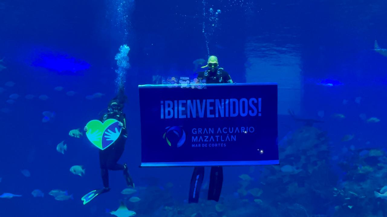 Cena con causa en el Gran Acuario de Mazatlán