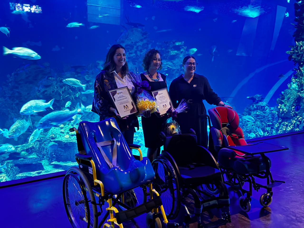 Cena con causa en el Gran Acuario de Mazatlán