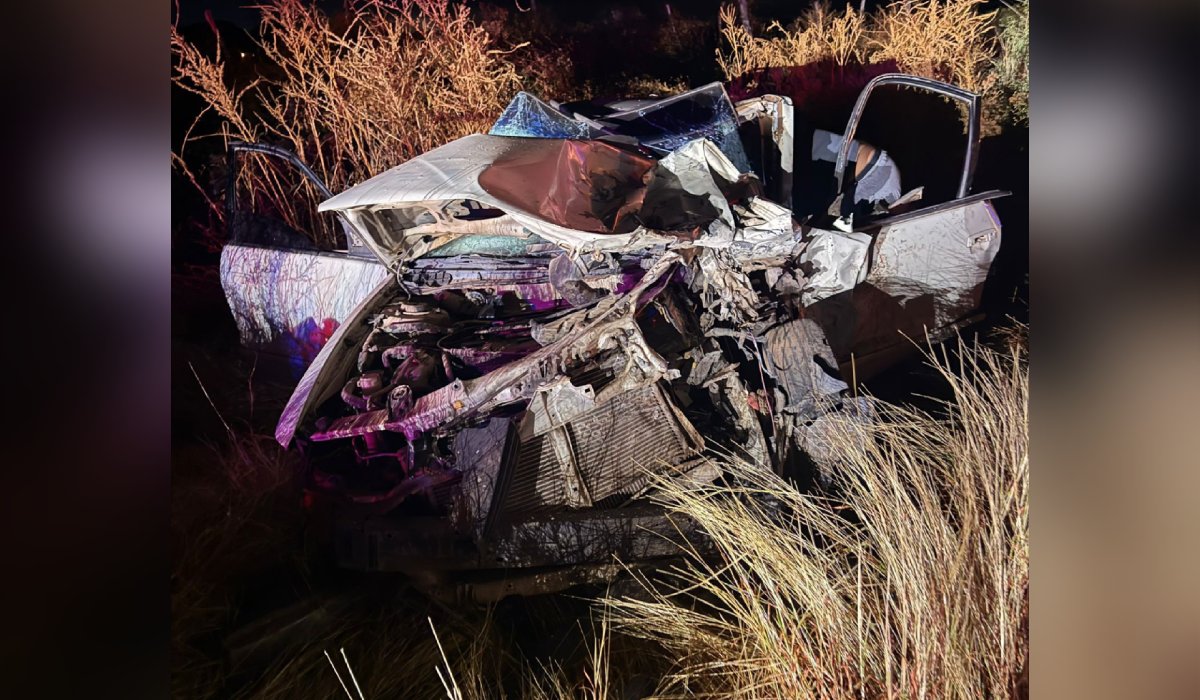 Choque en la carretera Mocorito-Rosa Morada, en Sinaloa