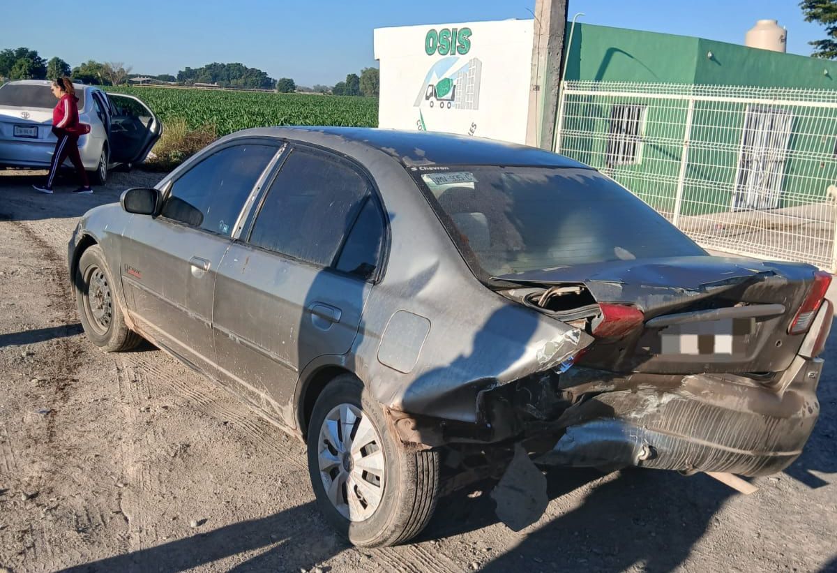 choque en las palmitas guasave