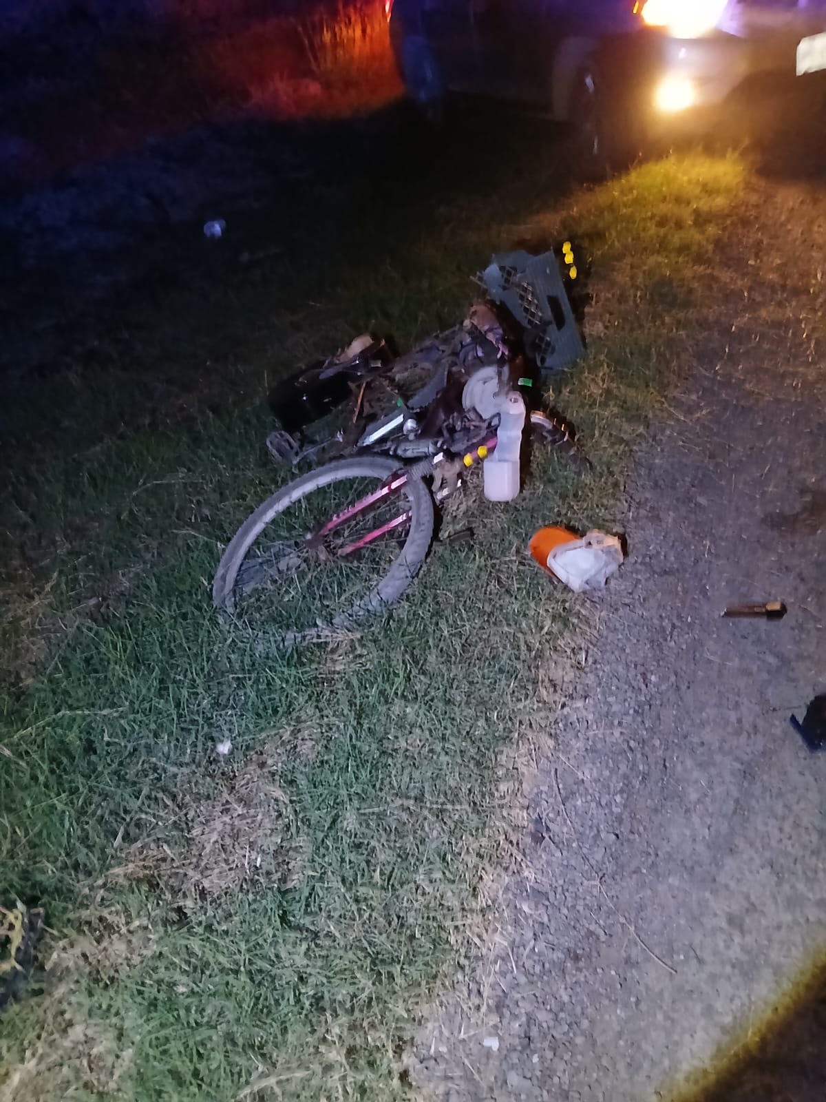 choque entre moto y bicicleta deja tres heridos en guasave