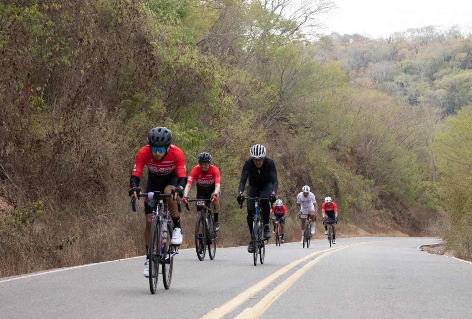 ciclistas en Mazatlán
