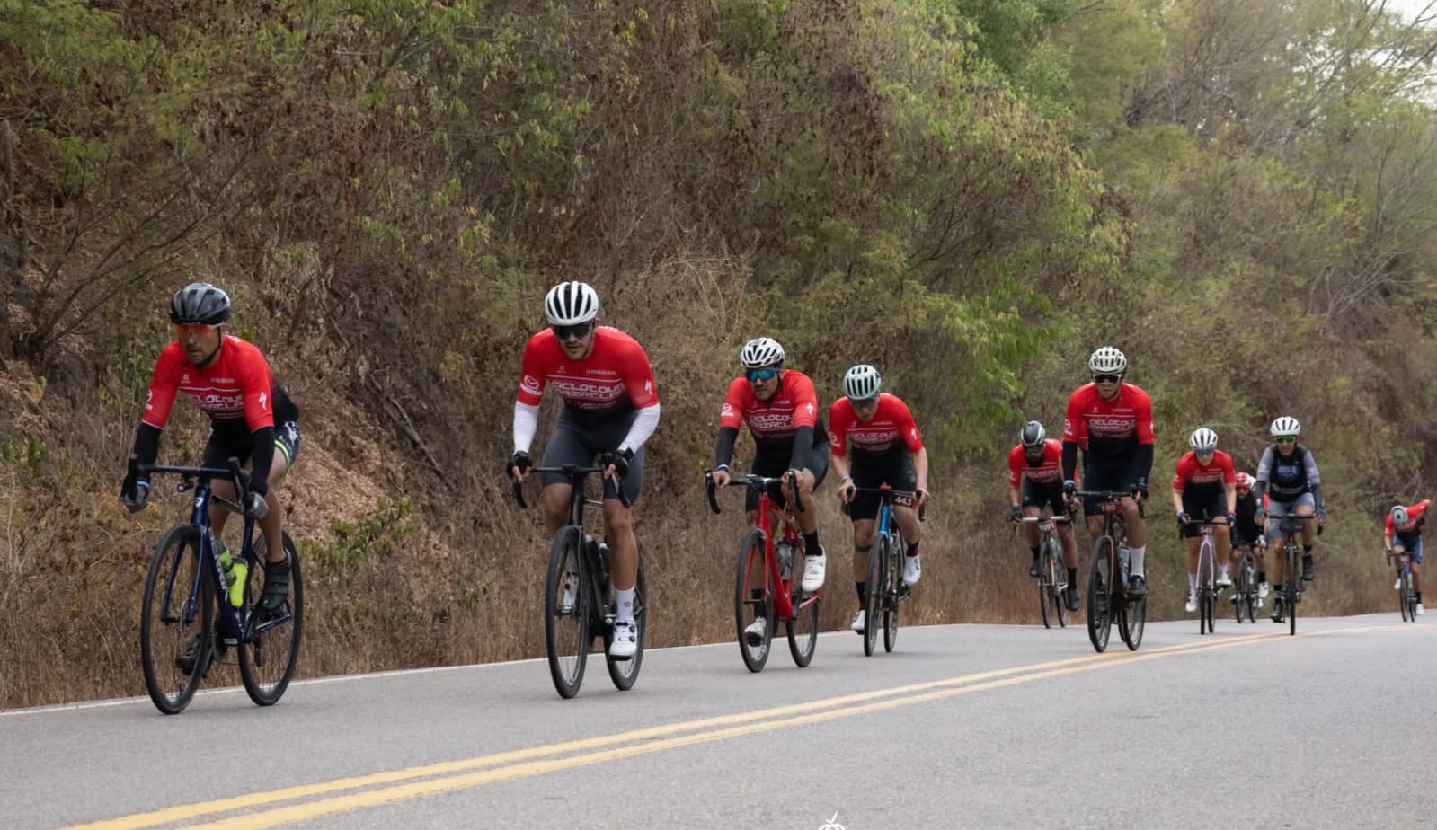 ciclistas en Mazatlán