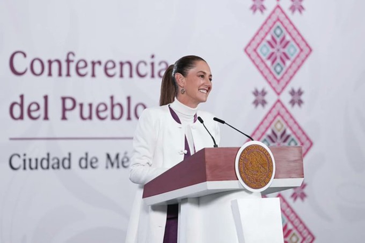 Claudia Sheinbaum en conferencia 'mañanera'