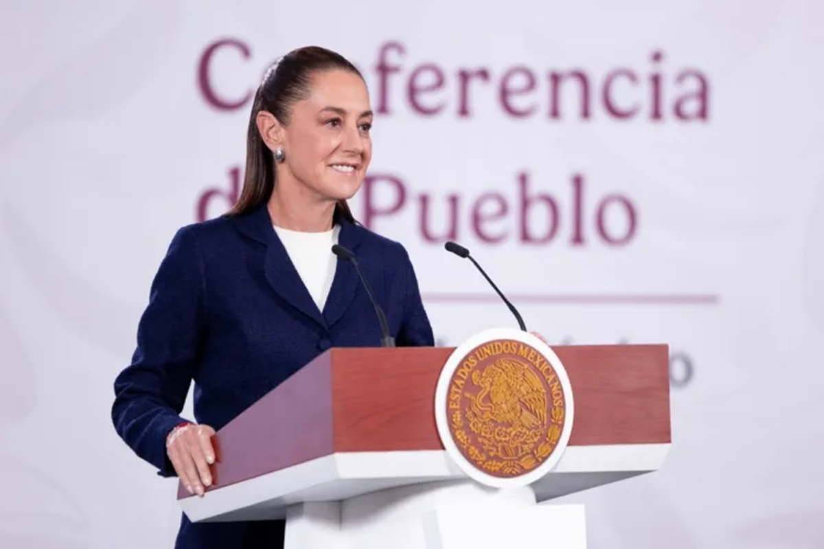 Claudia Sheinbaum en conferencia 'mañanera'