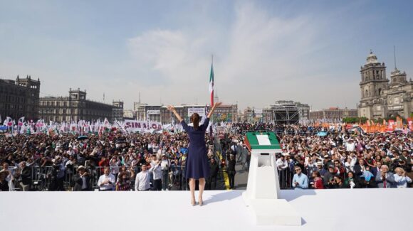 ‘No vencerán al pueblo de México, ni a su presidenta’: Sheinbaum en celebración de los siete años de la 4T