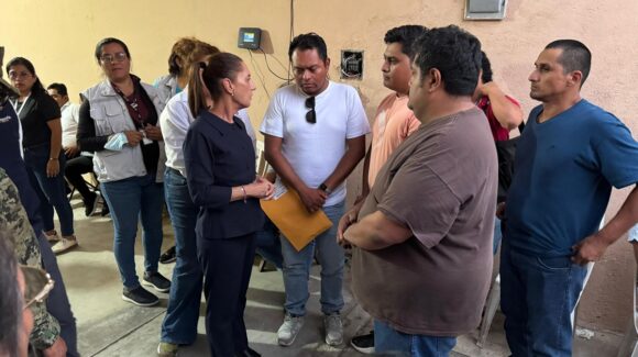 Sheinbaum aclara de qué se trata el apoyo inicial de 30 mil pesos a los afectados por el accidente del Tren Interoceánico