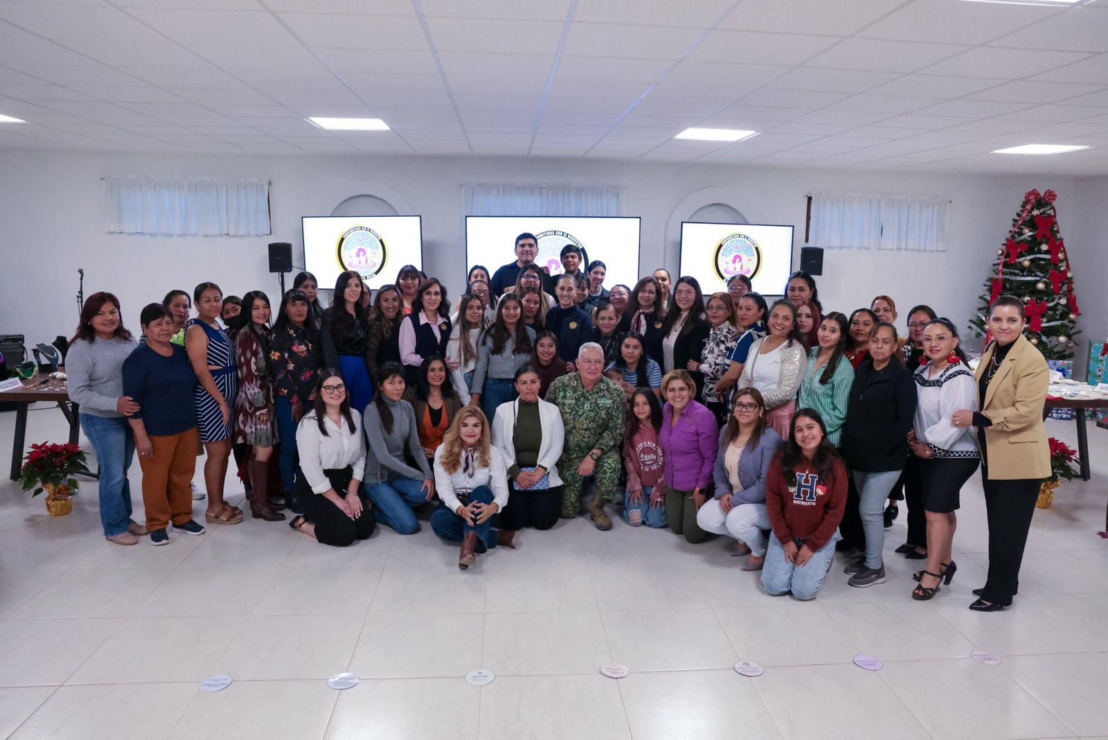 Claudia Sheinbaum en Santa Gertrudis. Chihuahua