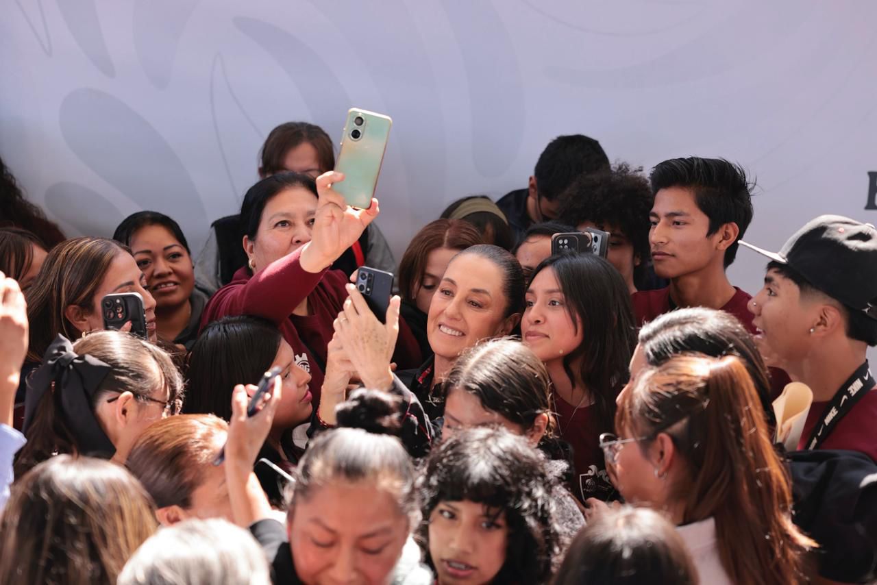 Claudia Sheinbaum en su gira por Edomex y Querétaro