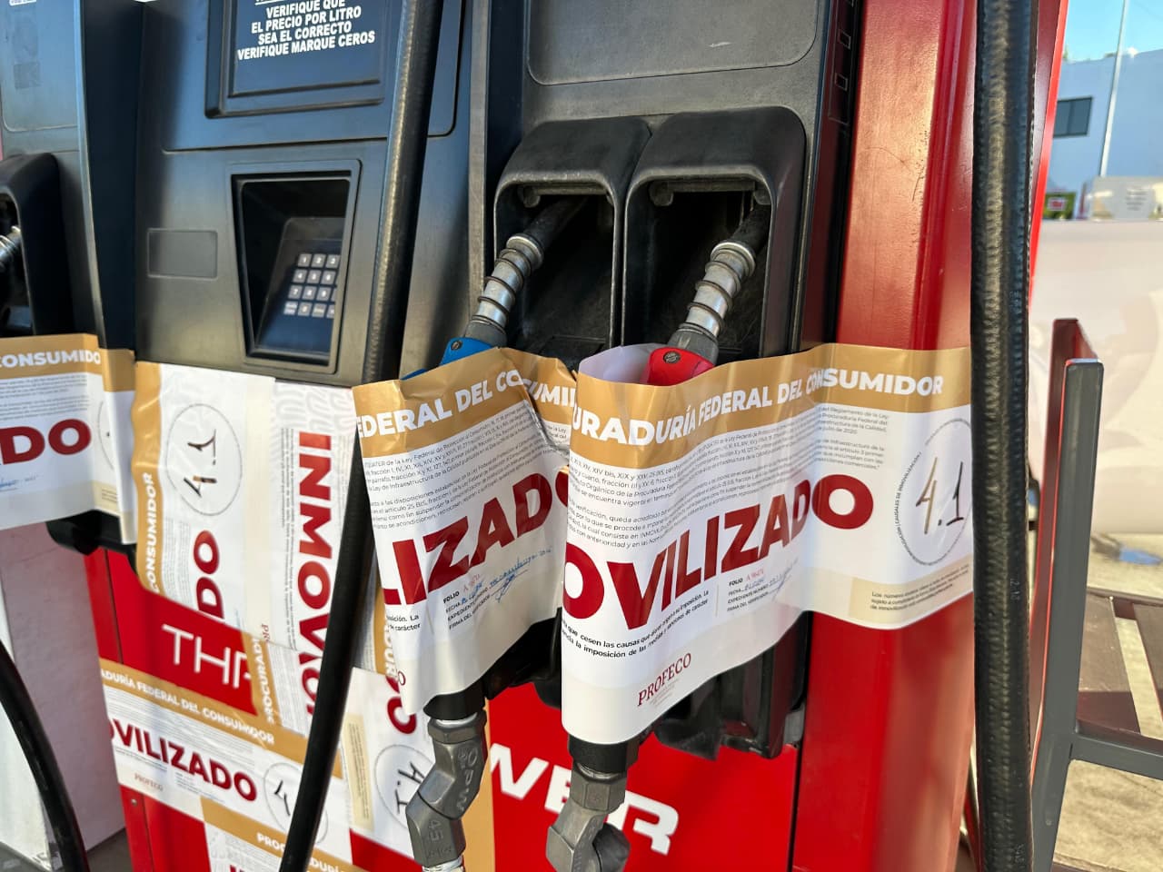 Clausuran bomba de una gasolinera en Los Mochis, Sinaloa