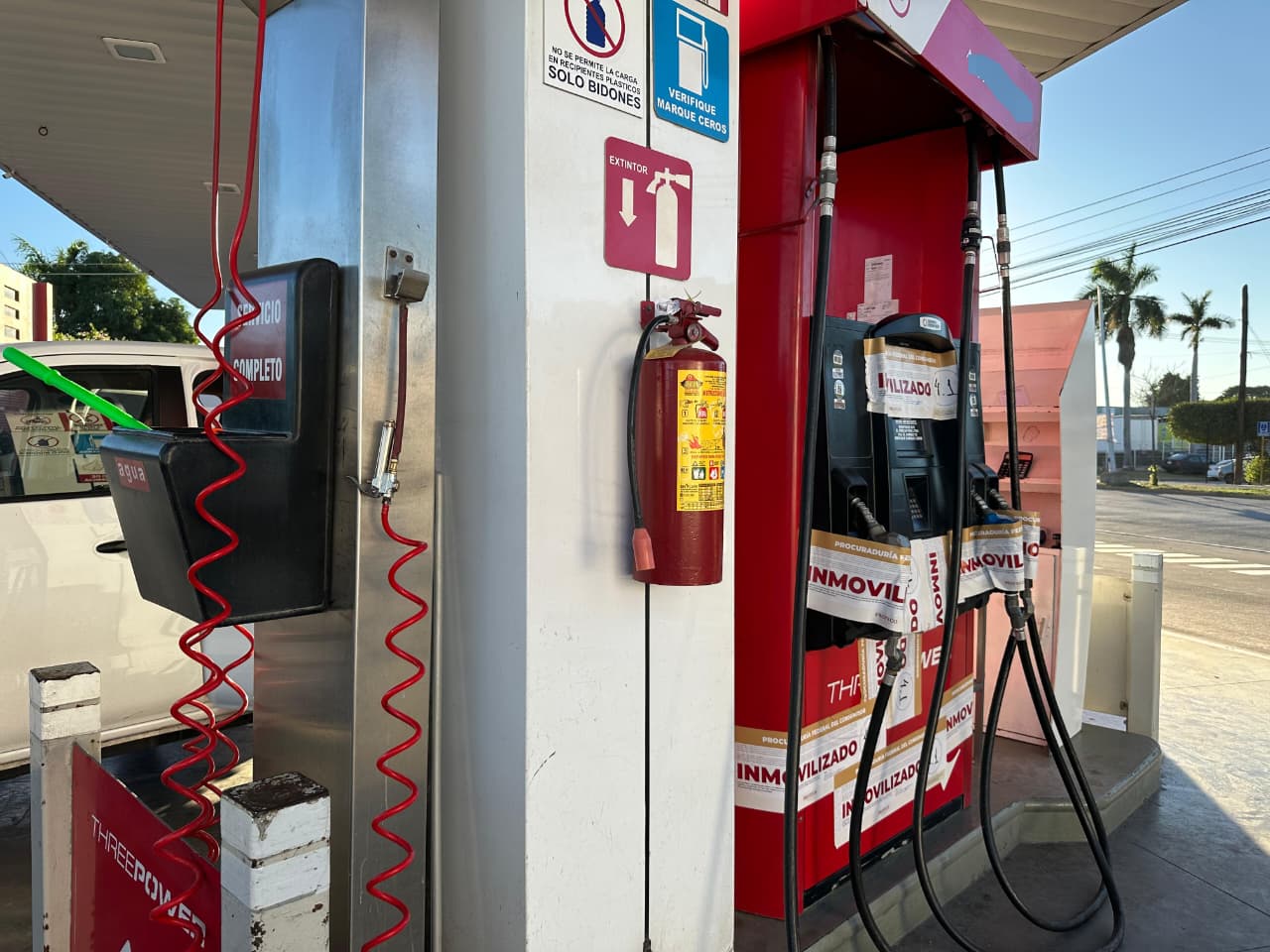 Clausuran bomba de una gasolinera en Los Mochis, Sinaloa