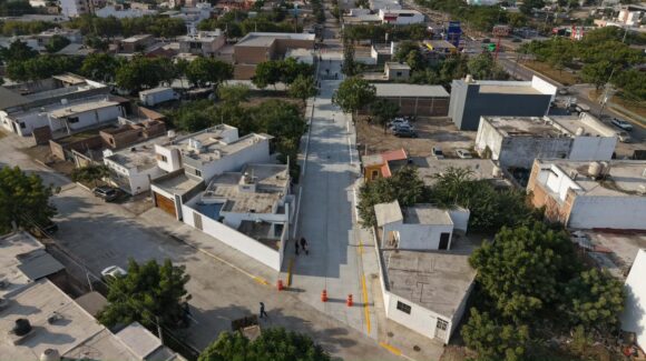 Jaripillo estrena vialidades en Mazatlán, Sinaloa; inauguran calles Monterrey y Salamanca con obras integrales