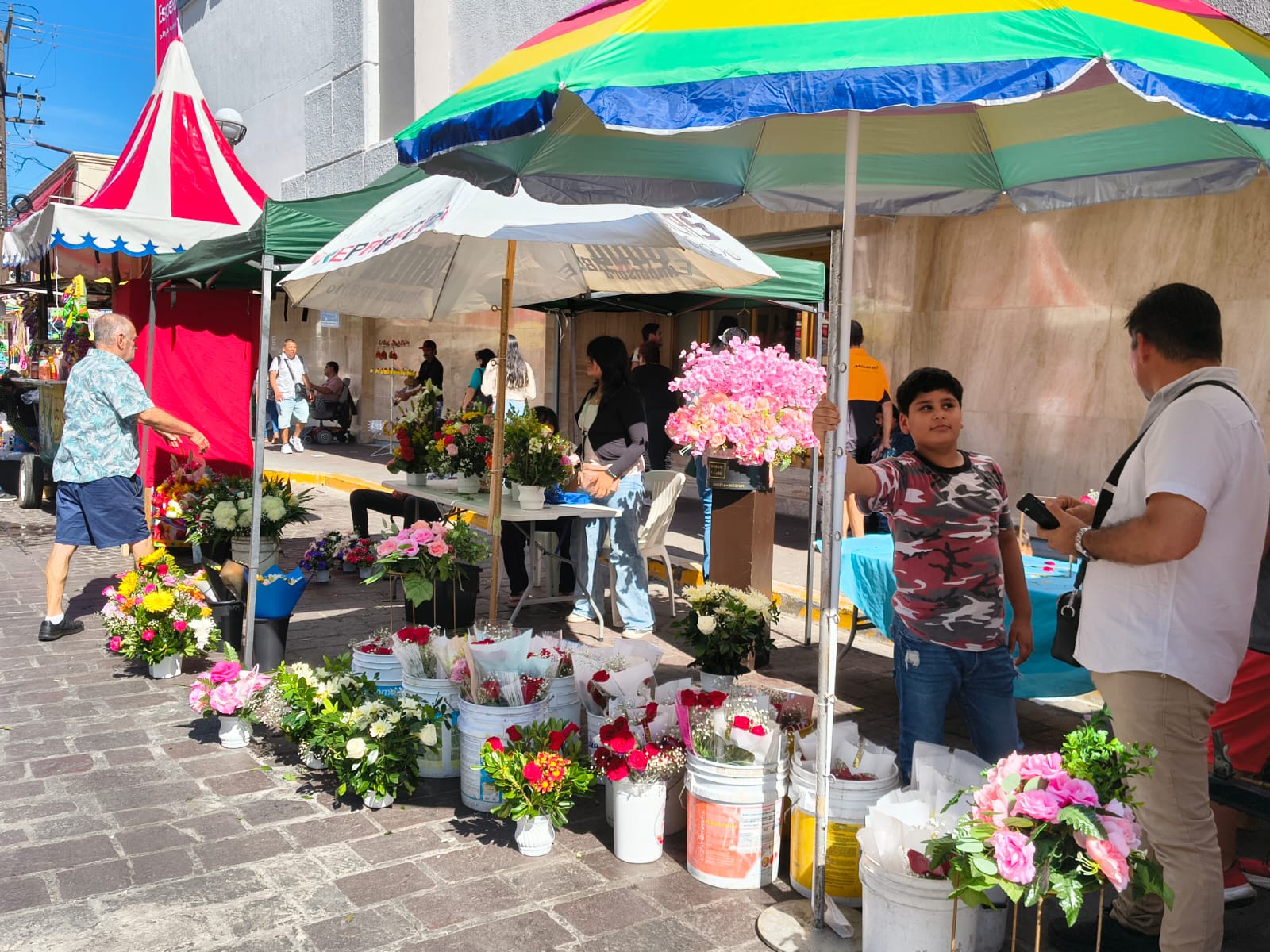 Comerciantes en Mazatlán, Sinaloa