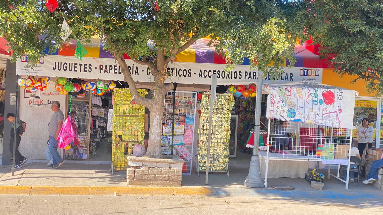 Locales comerciales del centro de Guasave