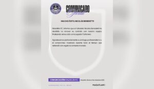 Comunicado Mazatlán FC
