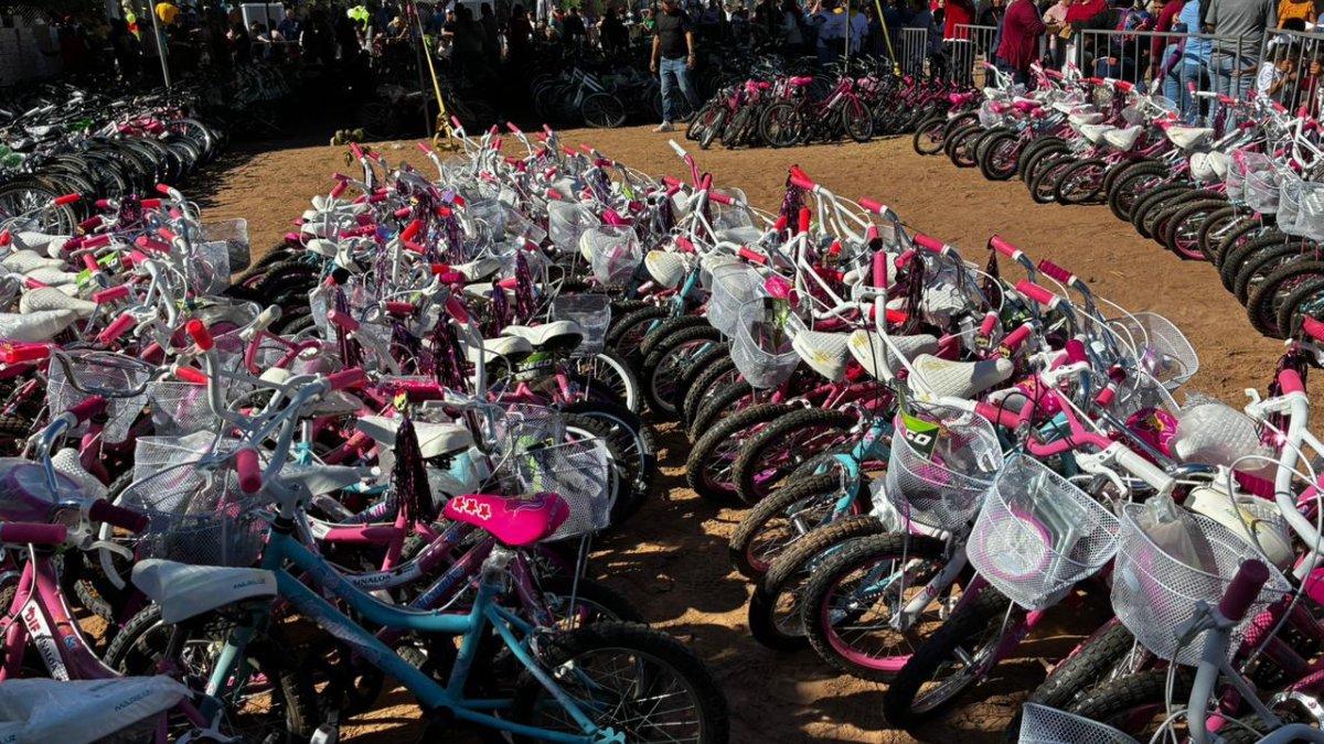 comunidades indigenas de ahome viven su gran posada bicicletas